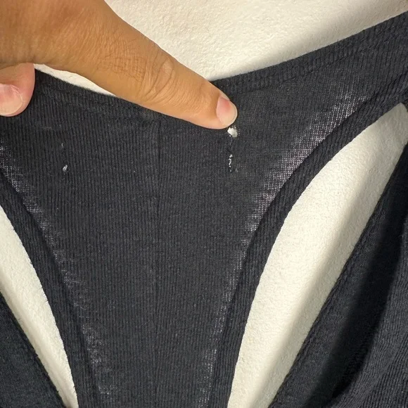 Free People Ready To Go One Cut Out Wide Leg Relaxed Peachy Jumpsuit Women’s M - Picture 12 of 12